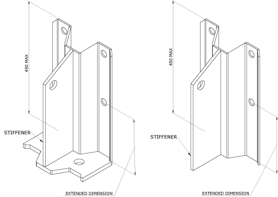 Stiffened Cleat